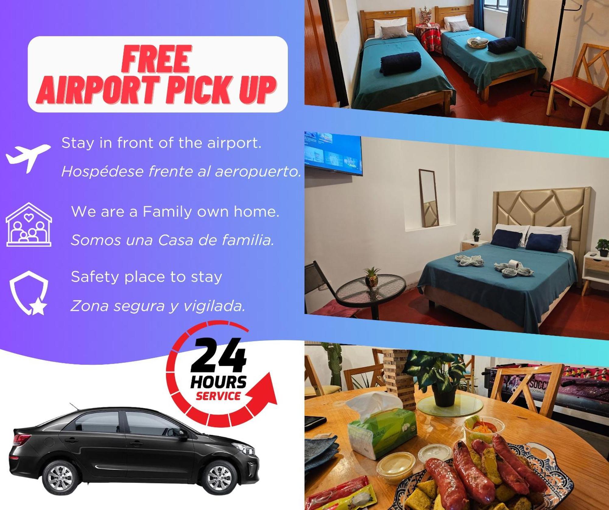 Lima Airport Hostel With Free Airport Pick Up 카야오 외부 사진