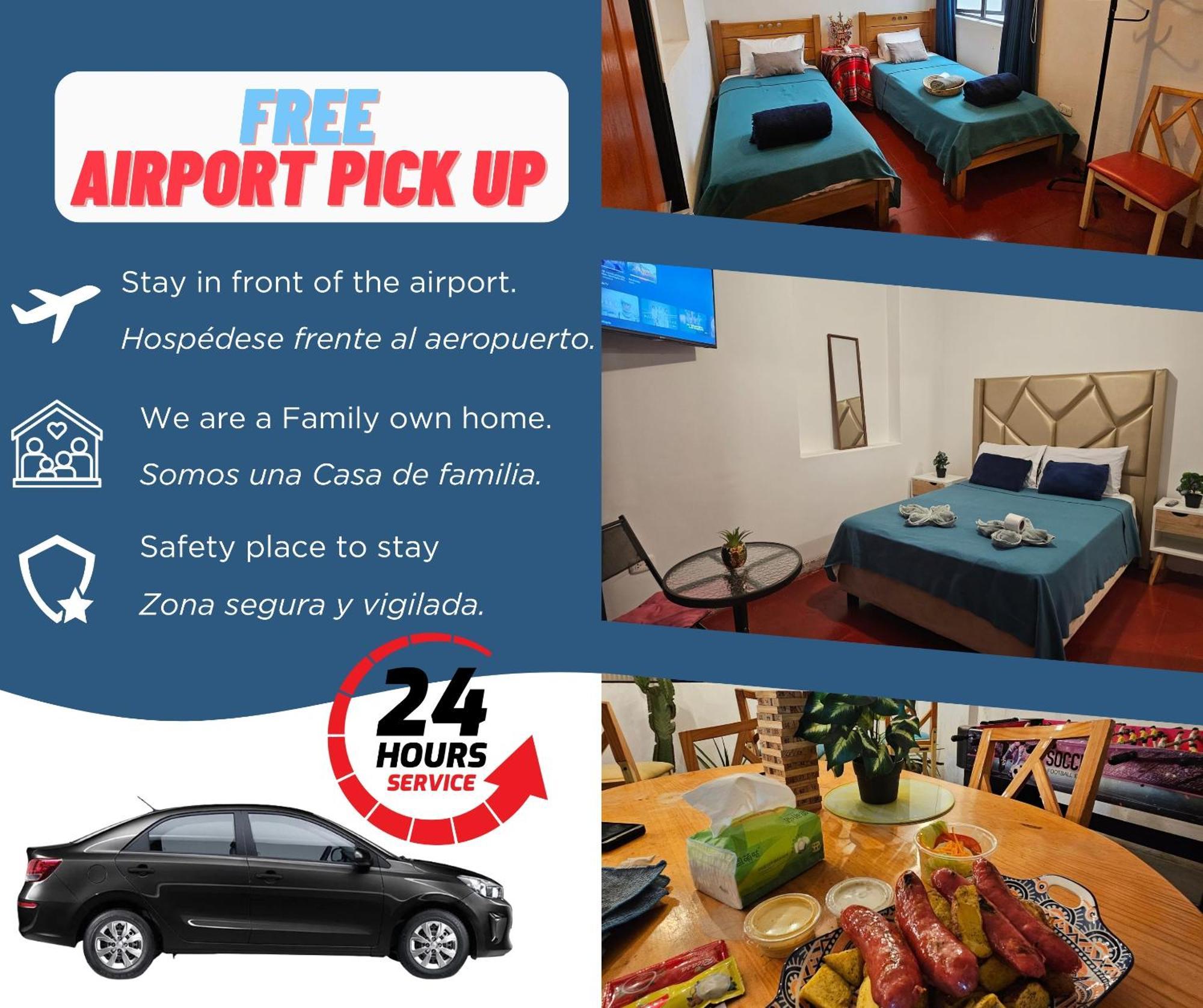 Lima Airport Hostel With Free Airport Pick Up 카야오 외부 사진